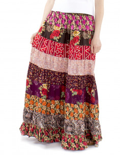 Falda larga de poliéster... 2