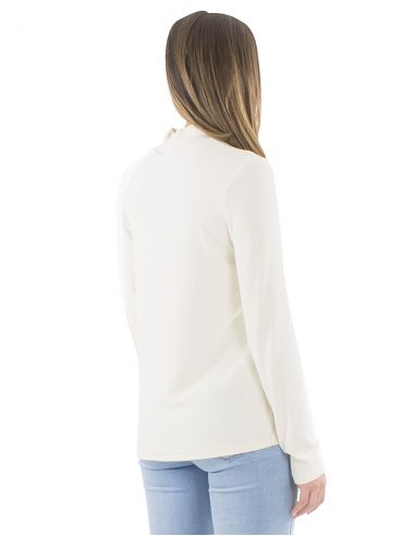 Jersey ligero malla65%viscosa 30%poliéster 5%elastano 8 botones