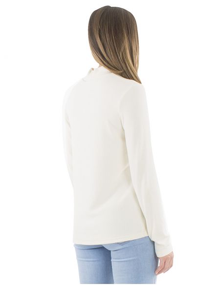 Jersey ligero malla65%viscosa 30%poliéster 5%elastano 8 botones