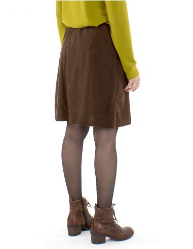 Falda terciopelo poliéster