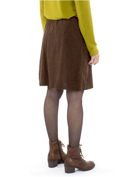 Falda terciopelo poliéster