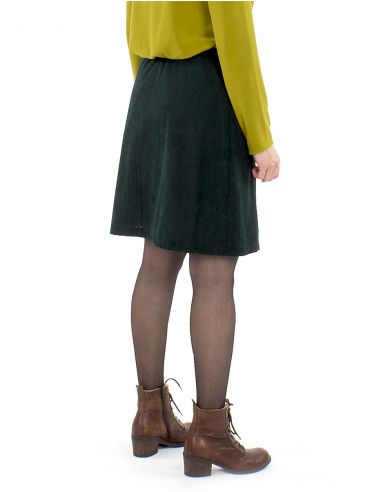 Falda terciopelo poliéster