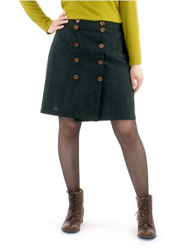 Falda terciopelo poliéster