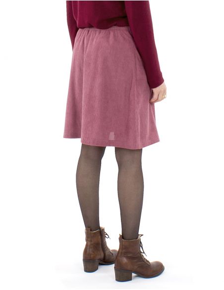 Falda terciopelo poliéster