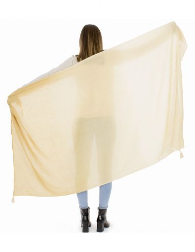 Chal algodón grueso pompones twilltie en dye