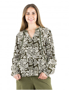 Blusa 91%viscosa 9%lino... 2