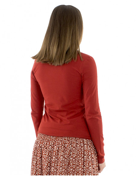 Camiseta malla 95% algodon 5% elastano