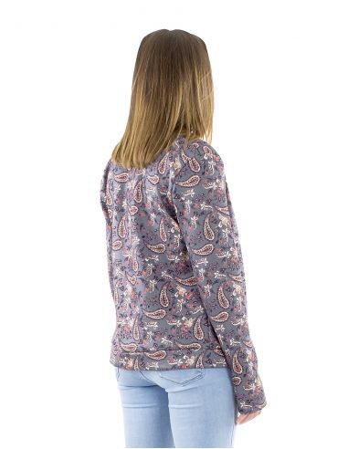 Chaqueta malla 95% poliéster 5% elastano estampado forrado