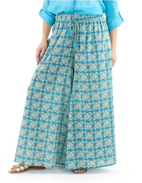 Pantalon algodon blockpatte def estampado 3012