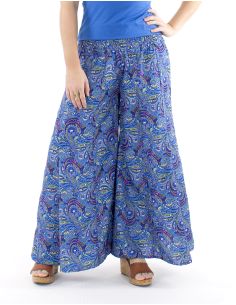 Pantalon poliester sari ancho cintura elastica 2
