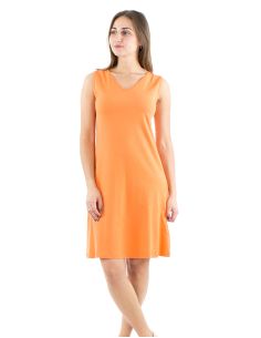 Vestido malla 95% algodon 5% elastano sin mangas 2