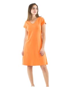 Vestido malla 95% algodon 5% elastano mangas cortas 2