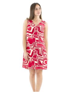 Vestido viscosa deb estampado graffiti 2