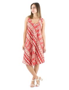 Vestido algodon block sin mangas biais 2