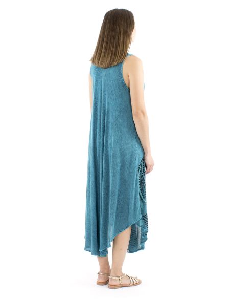 Vestido viscosa crepe paraguas 120cm