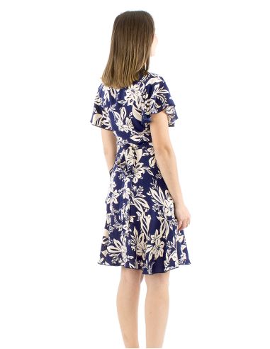 Vestido viscosapareo estampado althea