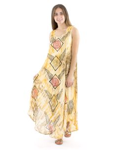 Vestido viscosa crepe sin mangas marbree 120 cm 2