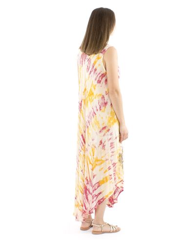 Vestido viscosa crepe sin mangas marbree 120 cm