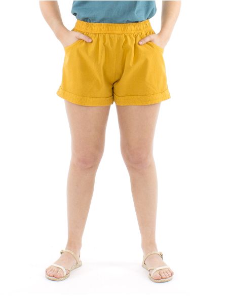 Pantalon corto algodon liso sw corto