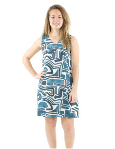 Vestido viscosa deb estampado graffiti 2