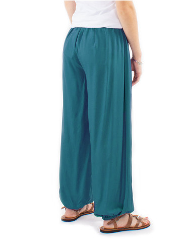 Pantalon liso viscosa