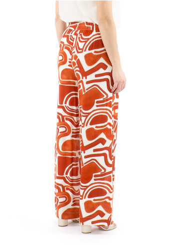 Pantalon viscosa ancho cintura elastica...