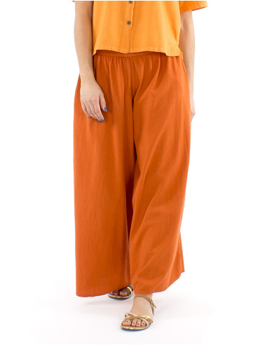 Pantalon m ancho algodon