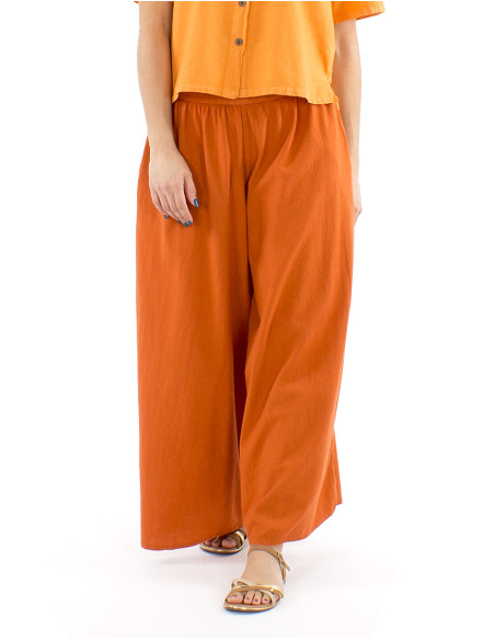 Pantalon m ancho algodon