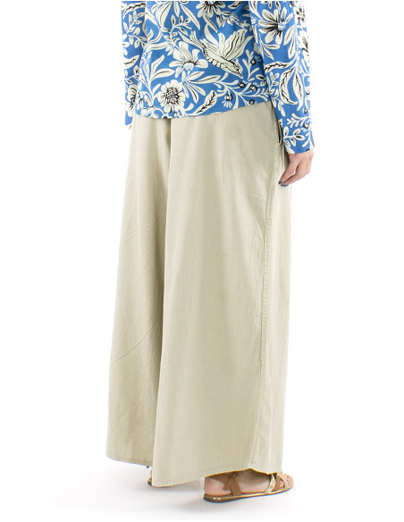 Pantalon m ancho algodon