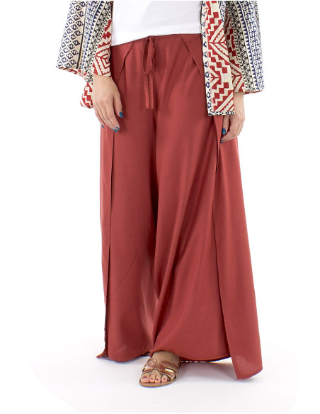 Pantalon viscosa liso pareo 98cm