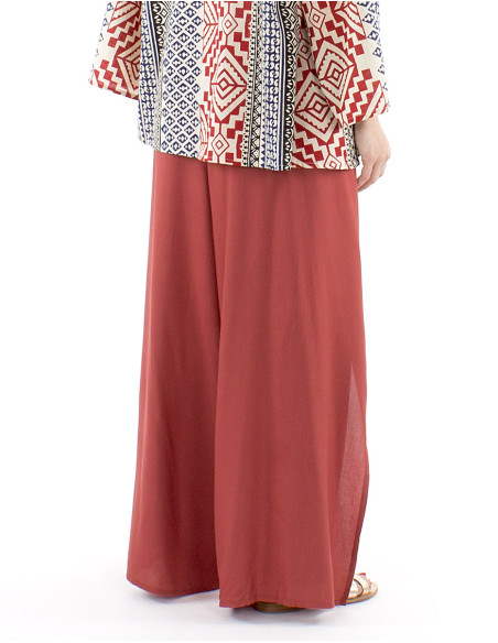 Pantalon viscosa liso pareo 98cm