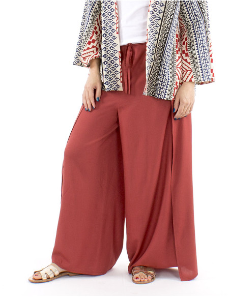 Pantalon viscosa liso pareo 98cm