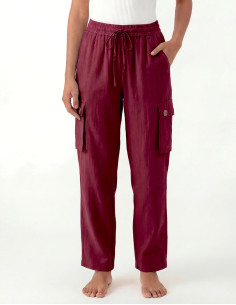 Pantalón de algodón liso SW... 2
