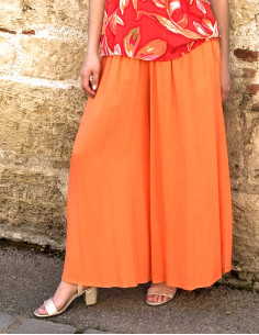 Pantalon viscosa liso muy...