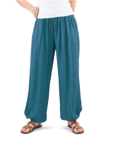 Pantalon liso viscosa