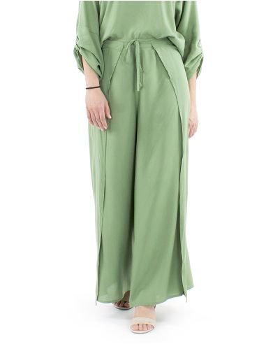 Pantalon viscosa liso pareo 98cm