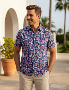 Camisa de hombre de algodón...