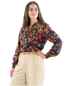 Blusa algodon mangas largas... 2