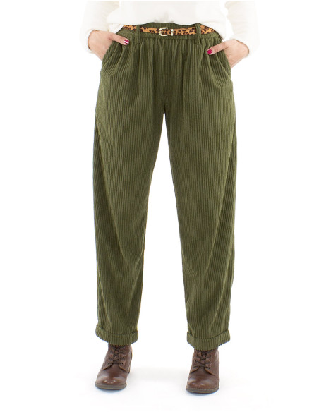 Pantalon terciopelo poliester
