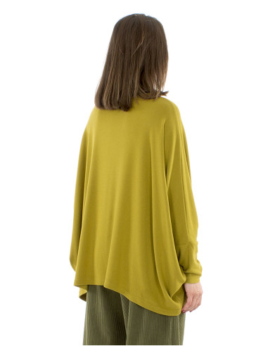 Jersey poncho 65% viscosa 30 % poliester 5%...