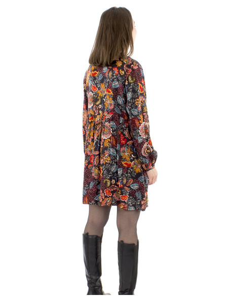 Tunica viscosa twill estampado florindie