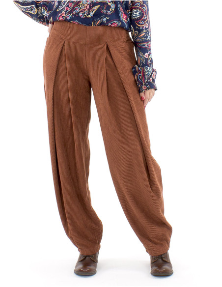Pantalon terciopelo poliester