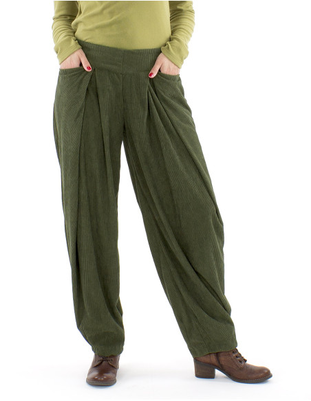 Pantalon terciopelo poliester