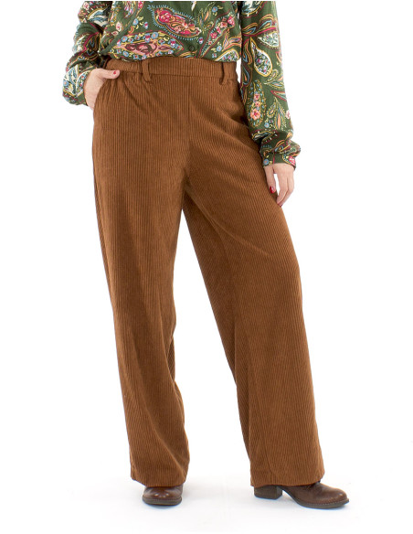 Pantalon terciopelo poliester