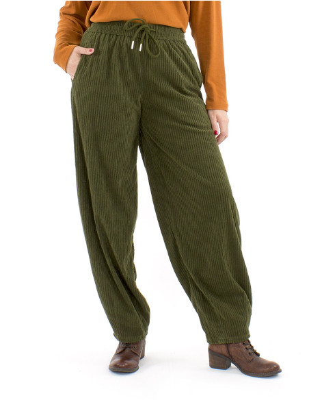 Pantalon terciopelo poliester