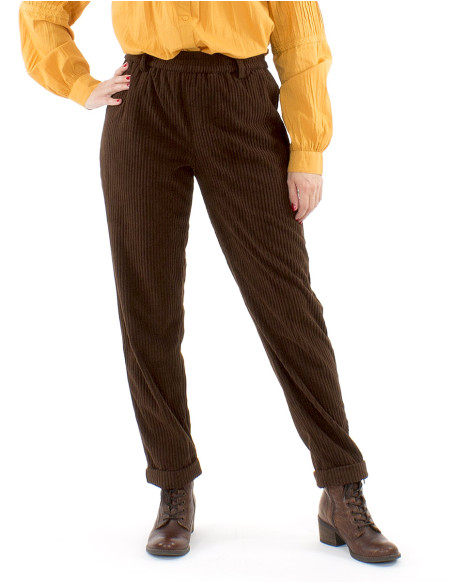 Pantalon terciopelo poliester