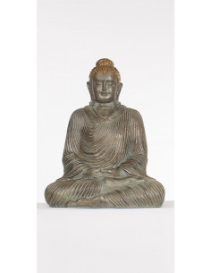 1 Estatua de Resina Cabeza Sentado 36 Cm 