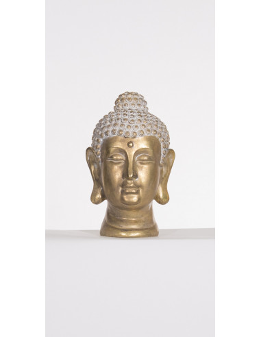 1 Estatua de Resina Cabeza De Buda 19 Cm 