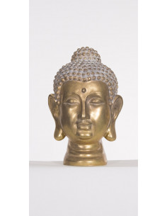 1 Estatua de Resina Cabeza De Buda 26 Cm 