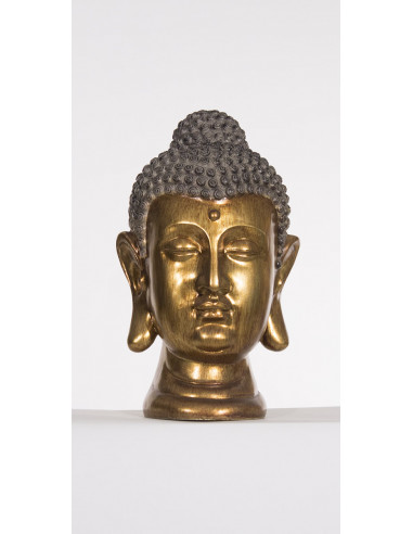 1 Estatua de Resina Cabeza De Buda 31 Cm 